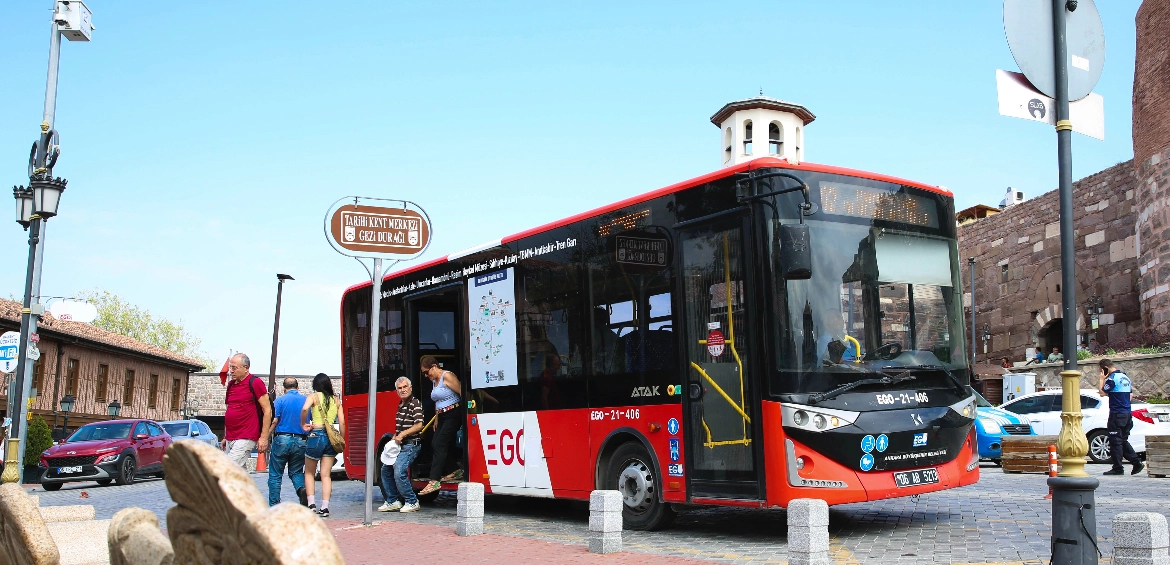 ABB’den Ankara’nın tarihi ve kültürel noktalarına Başkent Kültür Turu ring seferleri