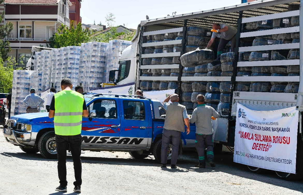 ABB’den damla sulama borusu desteği