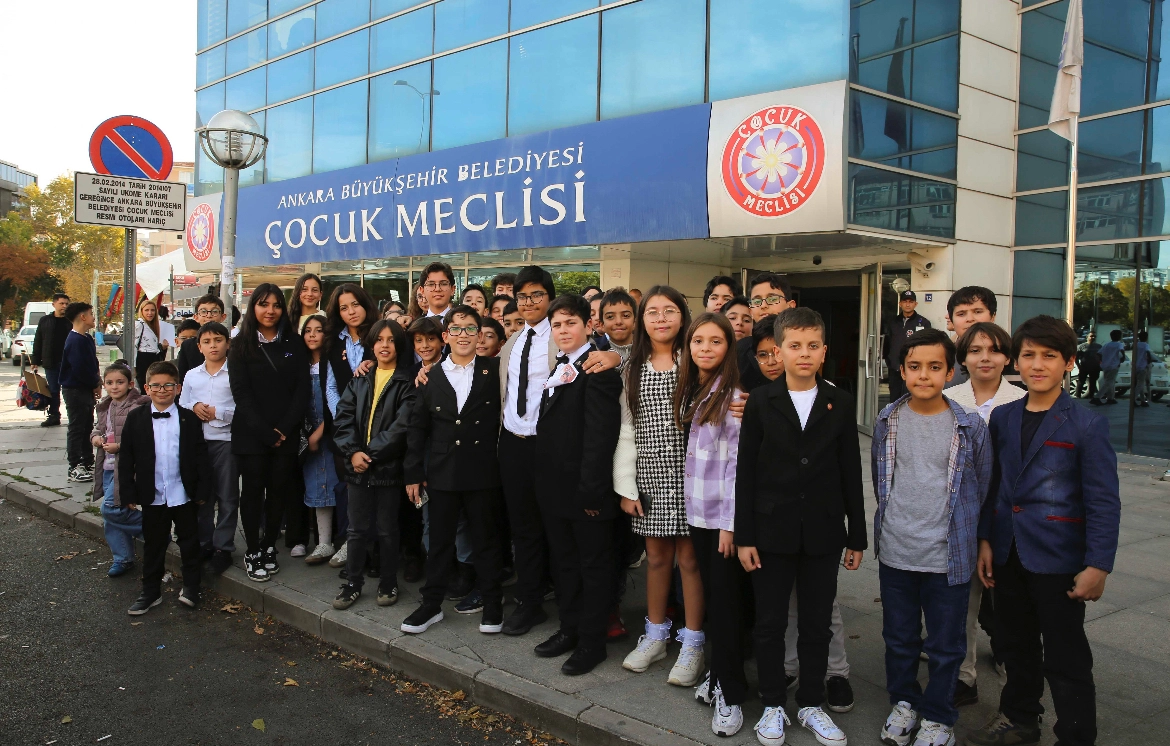 Ankara Büyükşehir Belediyesi Çocuk Meclisi’nin Yeni yönetimi belli oldu