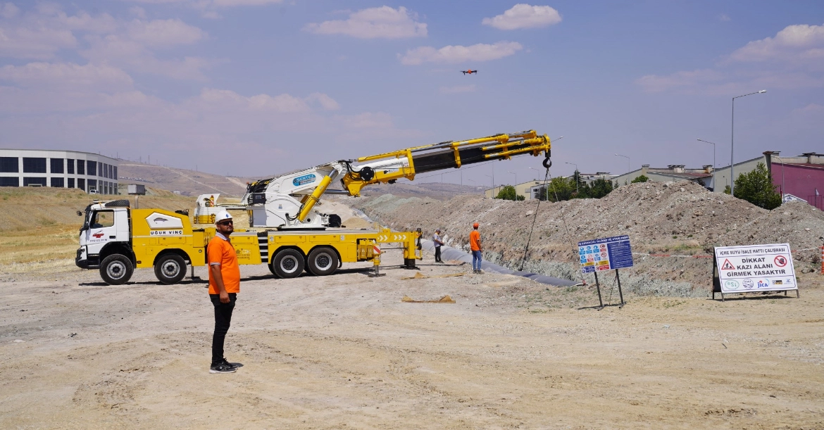 ASKİ “Çamlıdere İvedik İsale Hattı”nı yeniliyor