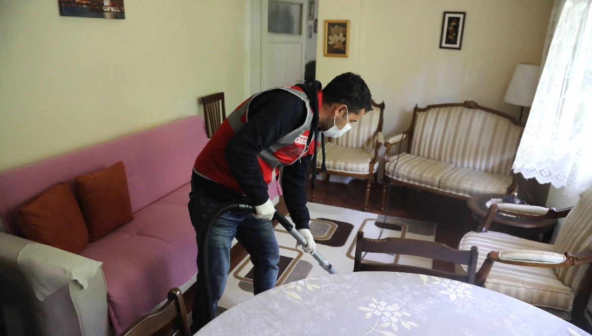 Çankaya Beldiyesi’nden evde temizlik hizmeti