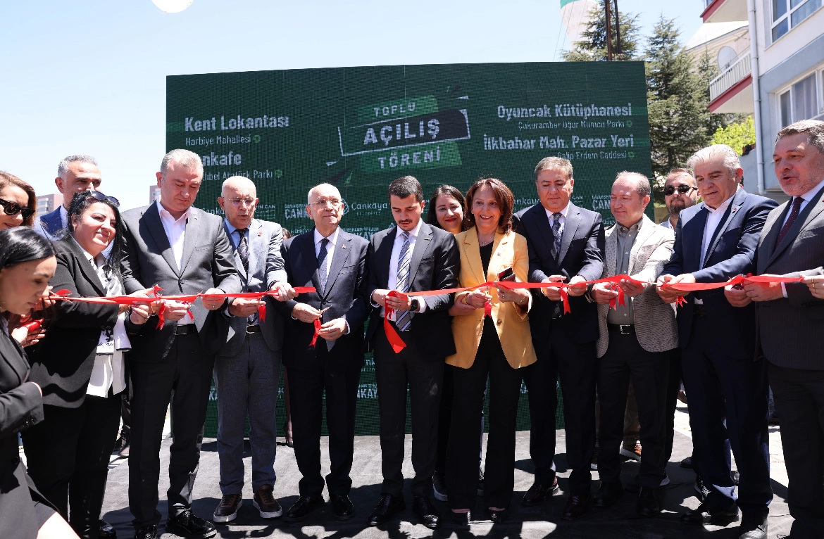 Çankaya’da toplu açılış: 4 yeni tesis