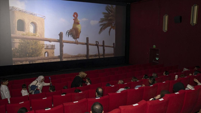 Kalecik Belediyesinden çocuklara film gösterimi