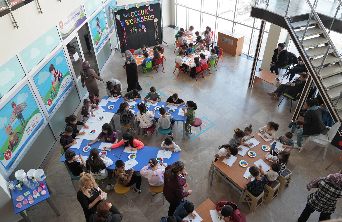 Keçiören Belediyesi “Çocuk Workshop” etkinliği düzenledi
