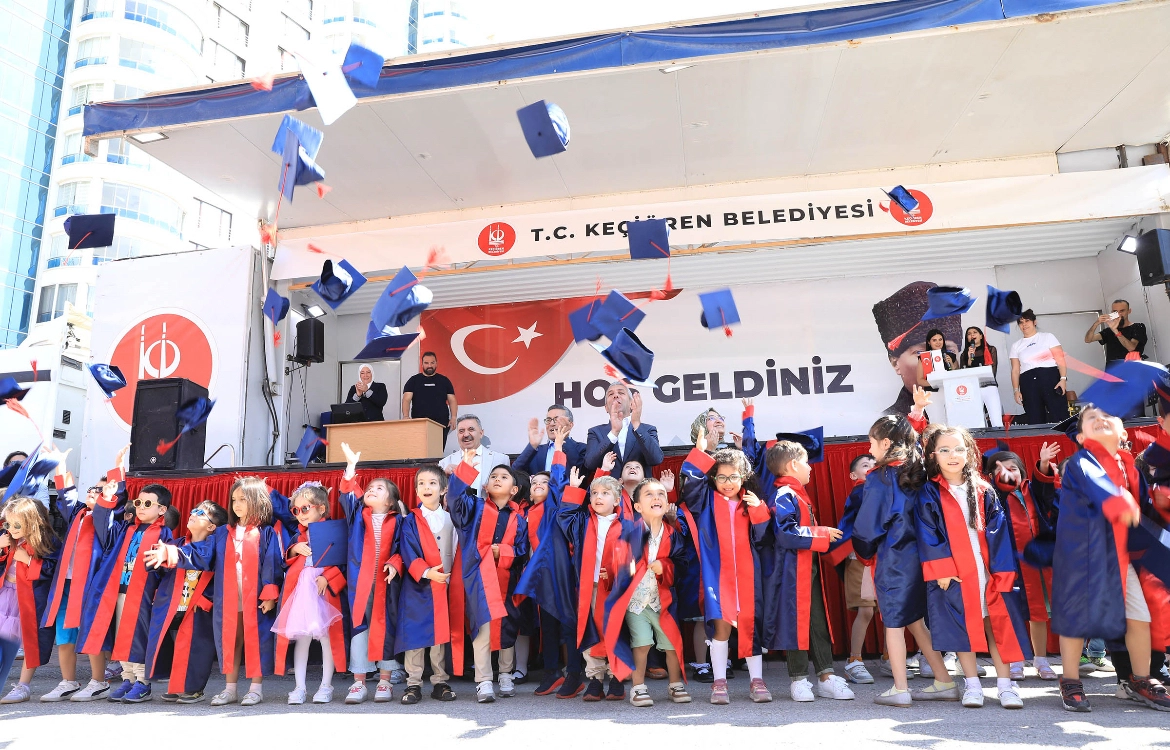 Keçiören Çocuk Gelişim Merkezlerinde mezuniyet coşkusu