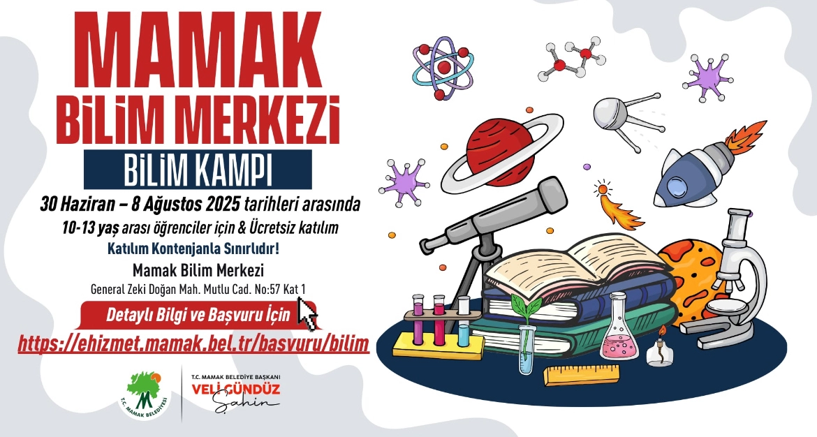 Mamak Belediyesi’nden çocuklara bilim dolu yaz kampı