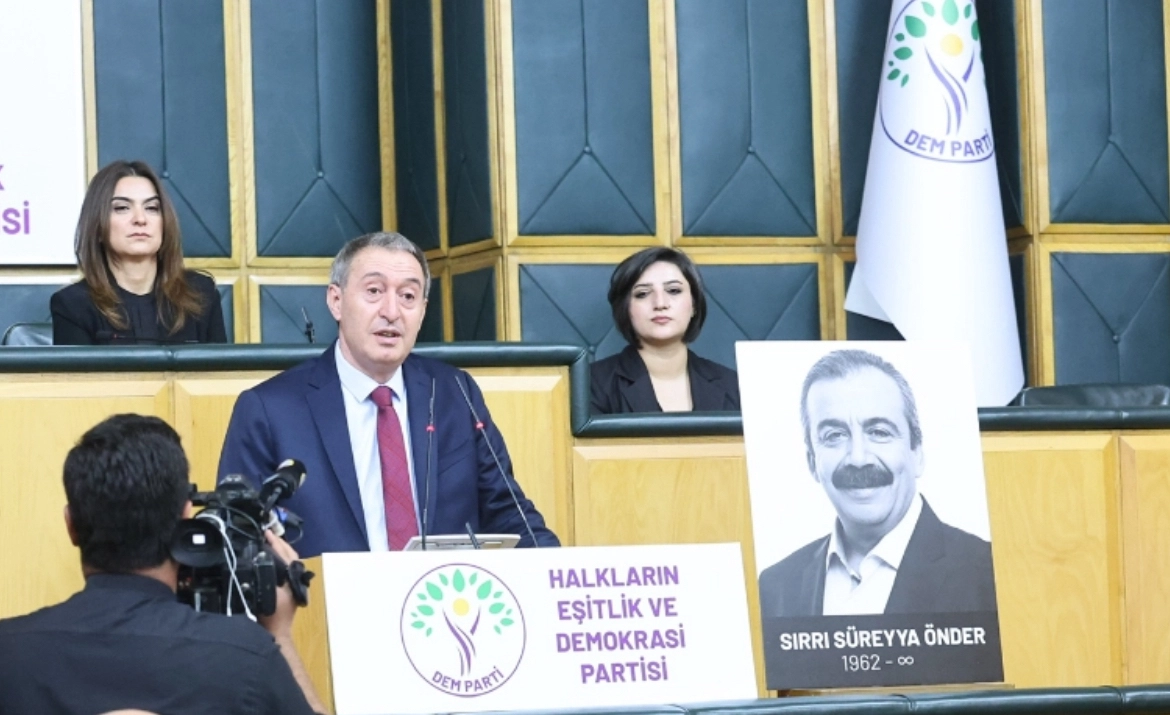 Tuncer Bakırhan: Başta TBMM olmak üzere, tüm siyasi partiler, sivil toplum kuruluşları, demokratik kitle örgütleri ve aydınlar bu sürecin gerçek sahipleridir